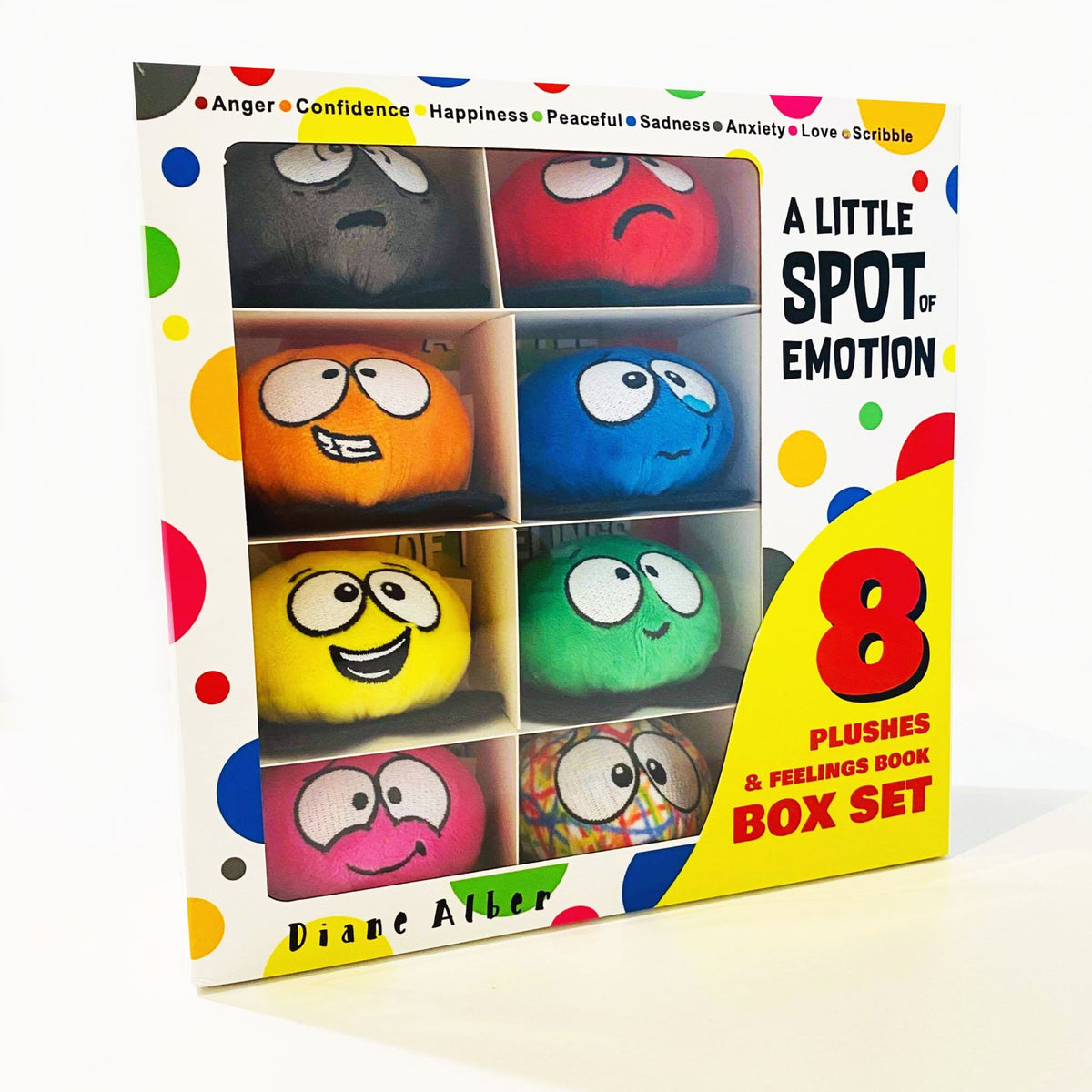 A Little SPOT of Feelings & Emotions Sticker Book – Diane Alber